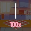 Hit 100 obstacles.