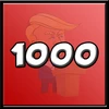 1000 votes for Trump