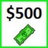 $500