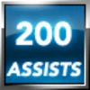 200 asistencias