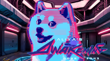 Aliya's Awakening: DOGE 2042 Logo