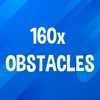 Hit 160 obstacles.