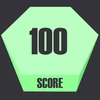 Scored 100 in Hexagon Mode