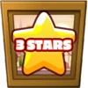 3 stars earned