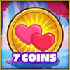 7 coins collected