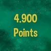 Reach 4.900 points in total.