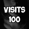 Visits 100