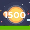 Accumulate 1500 points in total