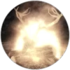 the burning skull....