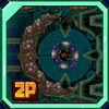 Arcade Style Sixth Boss in 2P