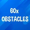 Hit 60 obstacles.