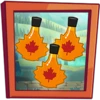 Collect 3 maple syrup bottles