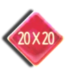 20x20 Clear