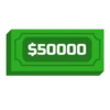 $50000