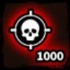 1,000 zombies