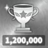 Reach 1,200,000 points