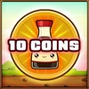 10 coins collected