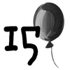 15 balloons