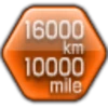 16000 km/10000 millas conducidas