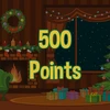 Reach 500 points in total.