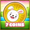 7 coins collected