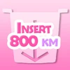 Insert 800 km