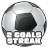 2 goals streak