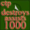 1000 CTP Flag Destroy Assists