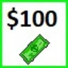 $100