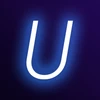 Blue Neon U