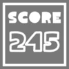 Score 245