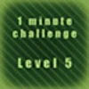 Level 5 completed in less than 1 minute!