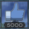 5000 likes