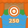 Hit 250 wooden targets