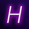 Purple Neon H