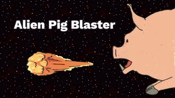 Alien Pig Blaster Logo