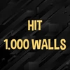 Hit 1.000 walls.