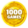 Perform 1000 games