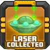 Laser collected