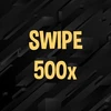 Swipe 500 times.