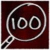 Examined 100 objects