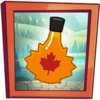 Collect a maple syrup bottle