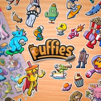 puffies. Logo