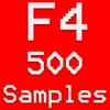 Collected 500x F4 Samples