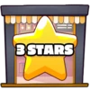 3 stars earned