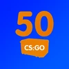 Open 50 cases from CS:GO