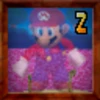 Mario's Red Curtain - Secret Warp Zone Number 2