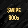 Swipe 800 times.