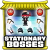 Stationary mini bosses defeated