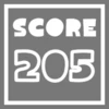 Score 205